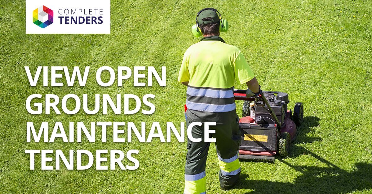 Grounds Maintenance Tender Notices