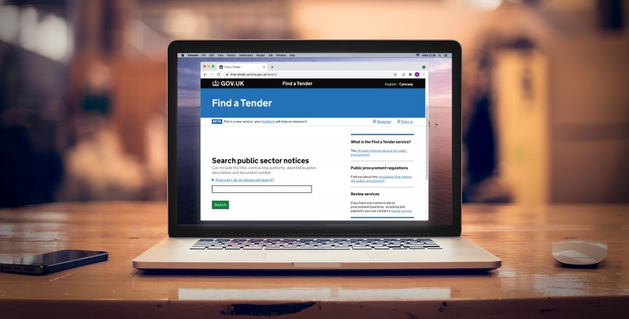 Gov Find a Tender Website