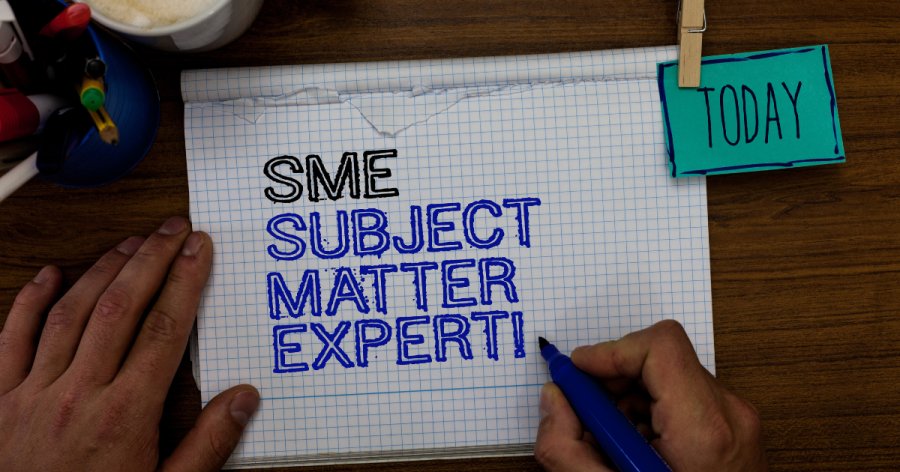 Subject Matter Experts in Tenders